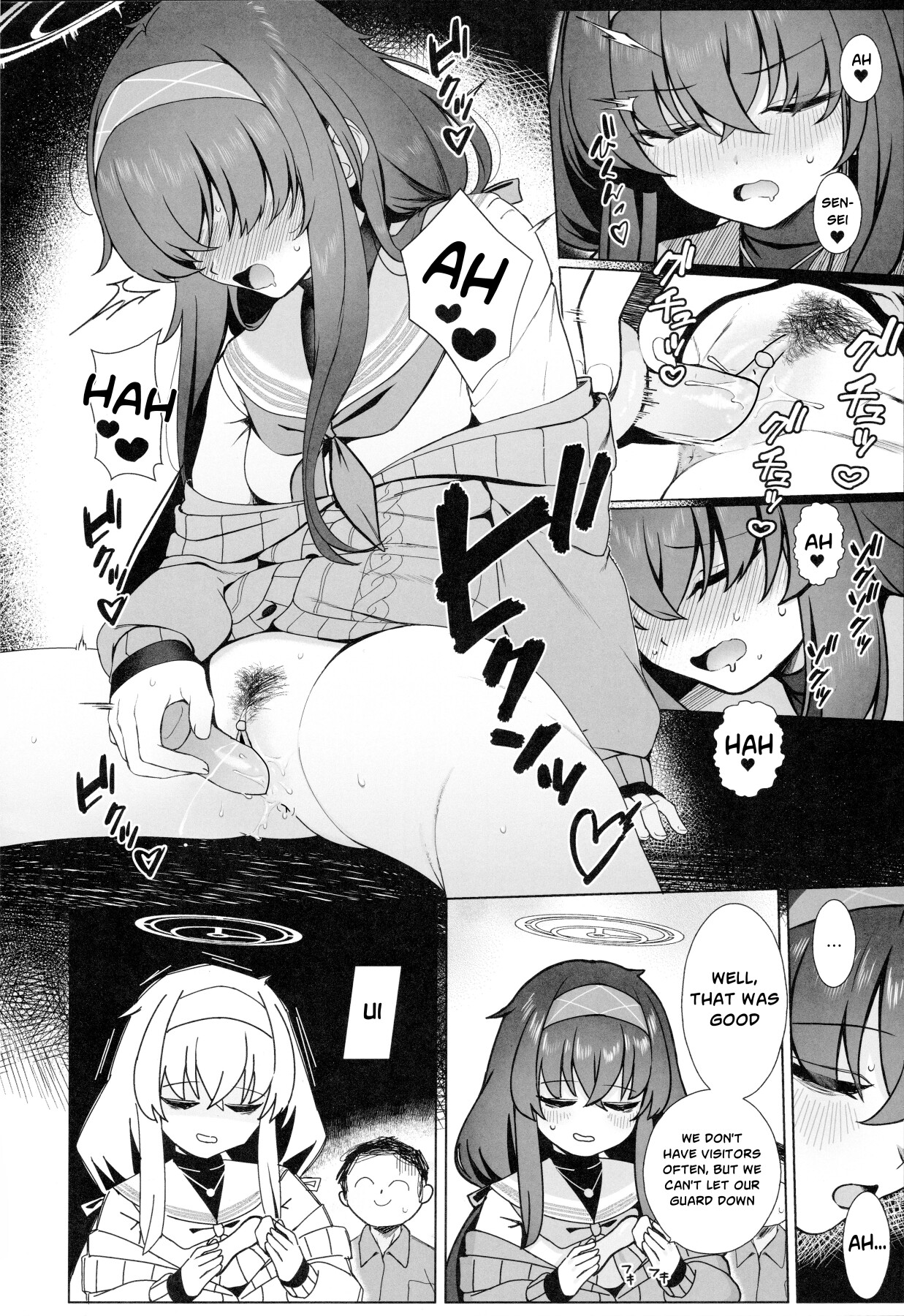 Hentai Manga Comic-Ui's thin book-Read-3